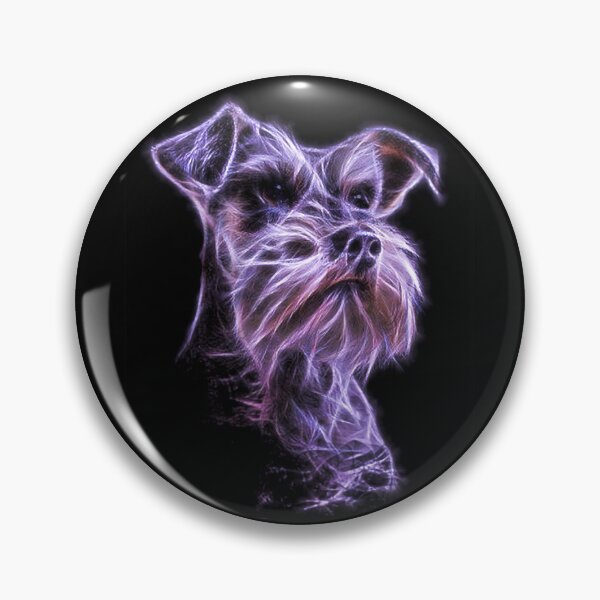 Item preview, Schnauzer Cute Portrait Loft and Spiritual Style designed and sold by SKornackiArt.