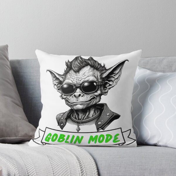 Item preview, Goblin Mode Fantasy Art Design Sticker Shirt designed and sold by Itis-Whatitis.