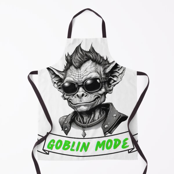 Item preview, Goblin Mode Fantasy Art Design Sticker Shirt designed and sold by Itis-Whatitis.