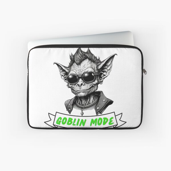 Item preview, Goblin Mode Fantasy Art Design Sticker Shirt designed and sold by Itis-Whatitis.