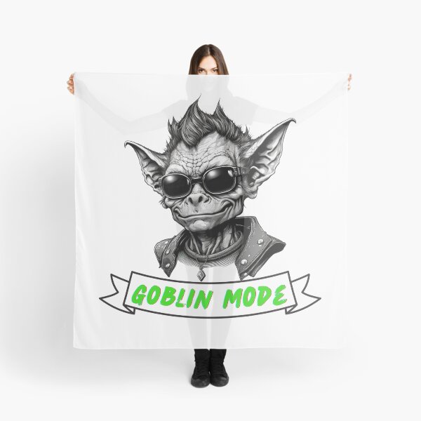 Item preview, Goblin Mode Fantasy Art Design Sticker Shirt designed and sold by Itis-Whatitis.