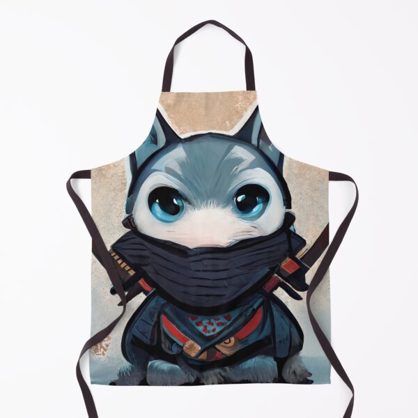Item preview, Cute Chibi-Style Husky Puppy Ninja #4 designed and sold by Galviato.
