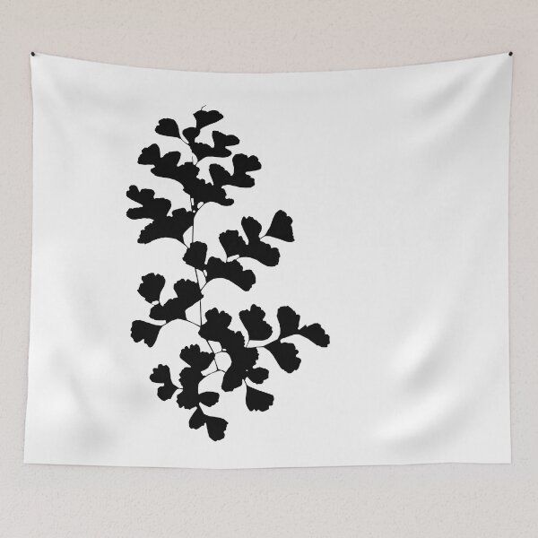 Item preview, Gingko Black and White designed and sold by Rebecca Herranen.