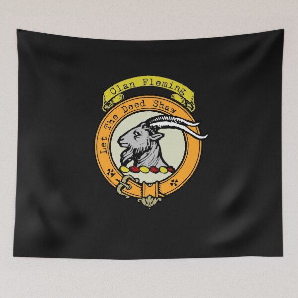 Item preview, Fleming Clan Surname crest designed and sold by BagTown Clans.