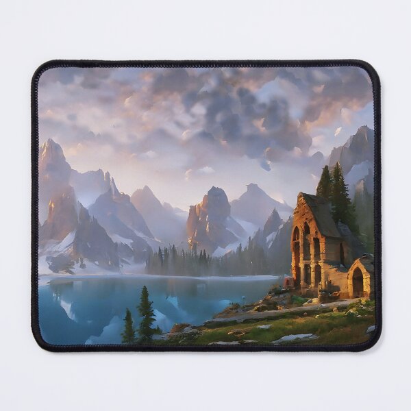 Item preview, Ruins of the Little Chapel by Blue Lake designed and sold by lostcauseblue.