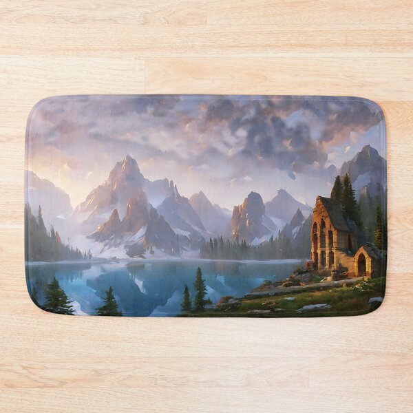 Item preview, Ruins of the Little Chapel by Blue Lake designed and sold by lostcauseblue.