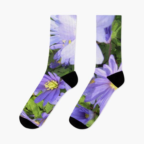 Item preview, Anemone Blanda Blue Pretty Flowers  designed and sold by cascadecuts.