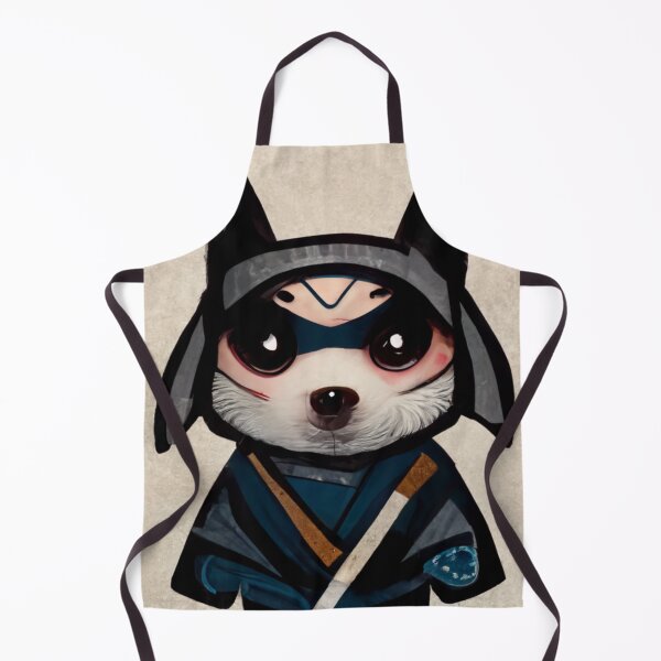 Item preview, Cute Chibi-Style Husky Puppy Ninja #5 designed and sold by Galviato.
