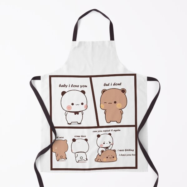 Item preview, Panda And Brownie Bear Couple designed and sold by STOREMUZAN.