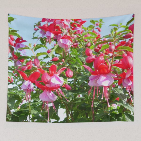 Item preview, Fuchsia Sunbeam Samba Pretty Flowers  designed and sold by cascadecuts.