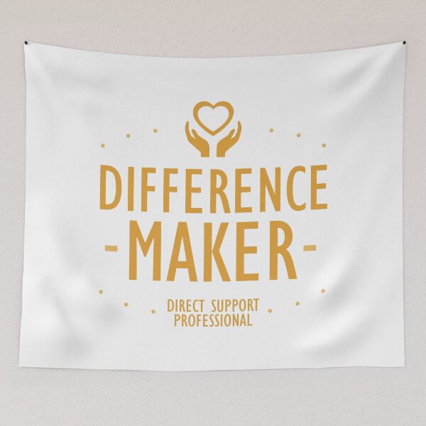 Item preview, (Non-Profit) Direct Support Professional - Difference Maker designed and sold by OTRBGStore.