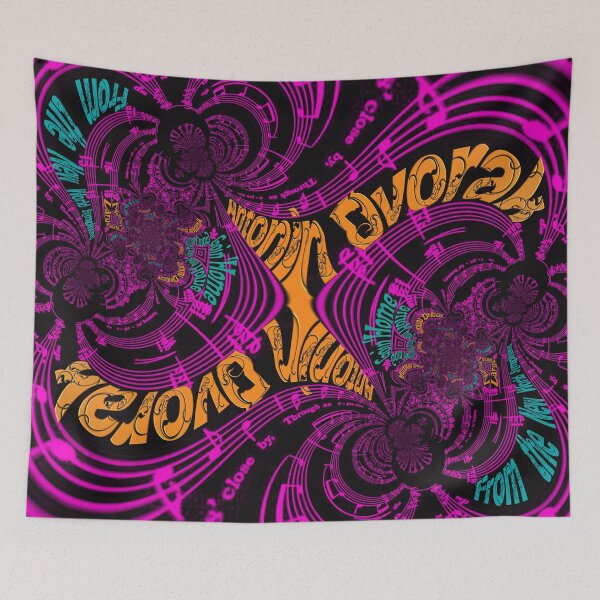 Item preview, GOIN' HOME LARGO BY ANTONIN DVORAK FROM THE NEW WORLD SYMPHONY - GREAT PEACE AND LOVE MESSAGE TO MANKIND - SPIRAL MUSIC SCORES IN STUNNING COLORS - HAPPY NEW YEAR 2023 designed and sold by Ralek.