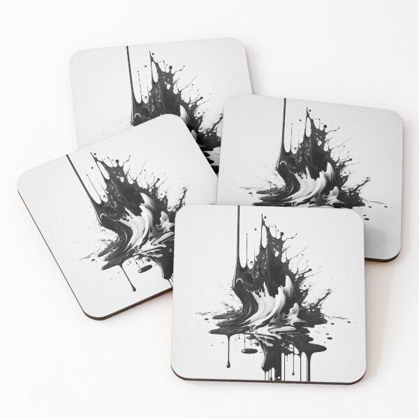Item preview, Life in Black and White Splash Art designed and sold by AICreateWorlds.
