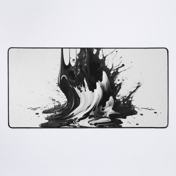 Item preview, Life in Black and White Splash Art designed and sold by AICreateWorlds.