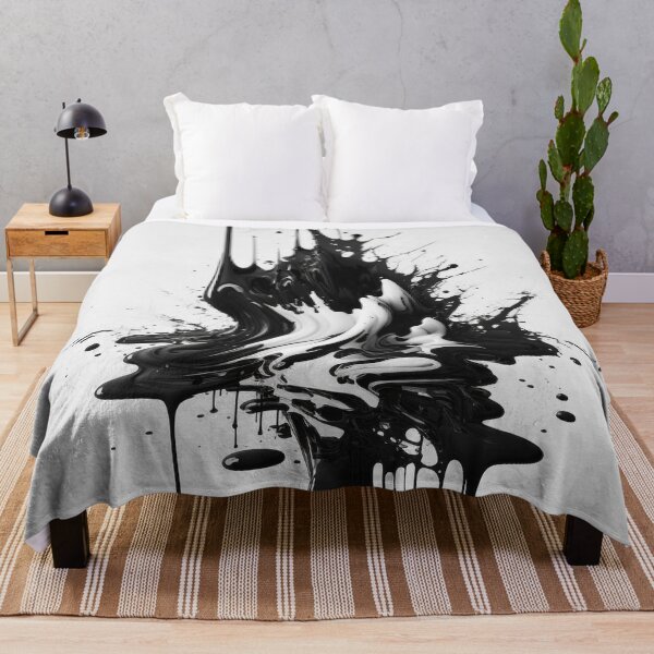 Item preview, Life in Black and White Splash Art designed and sold by AICreateWorlds.