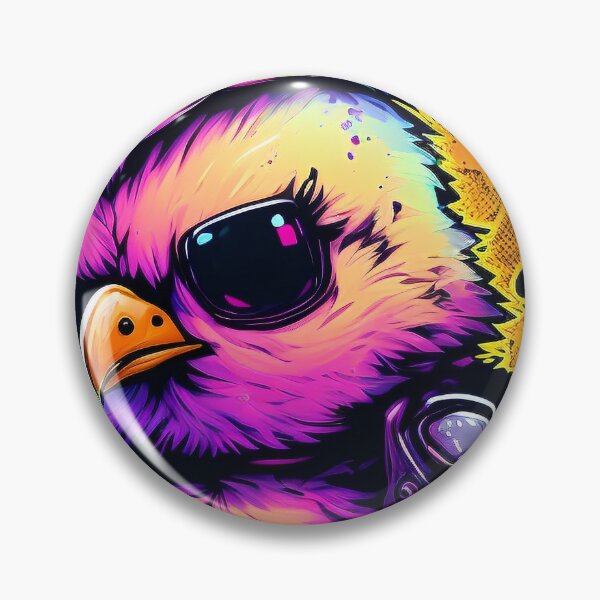 Item preview, Neon Chick designed and sold by Stickapom.