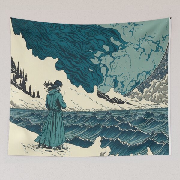 Item preview, Neptune Travel Poster Vintage designed and sold by JigglePeek.