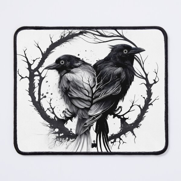 Item preview, Huginn & Muninn designed and sold by Jim Barter.