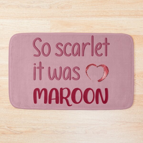 Item preview, So Scarlet it was Maroon Taylor Swift designed and sold by Mint-Rose.