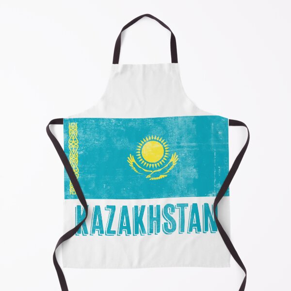 Artikelvorschau, Flagge von Kasachstan "Grunge"-Look. entworfen und verkauft von KTSubz Faith & Fun Designs.