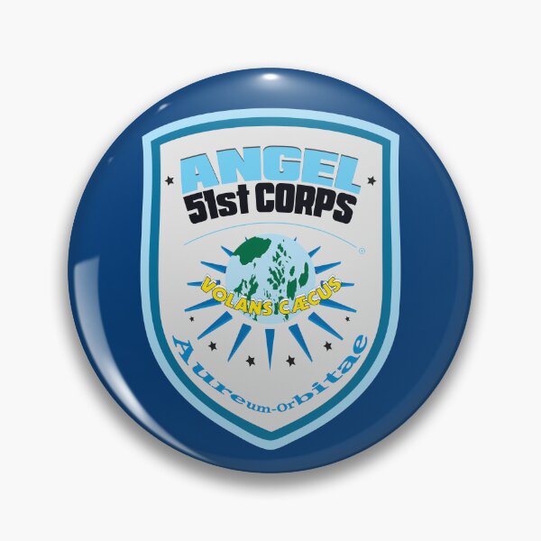 Item preview, Angel 51st Corps Aureum-Orbitae SciFi Mission Patch Space Epic Science designed and sold by somersbyman.