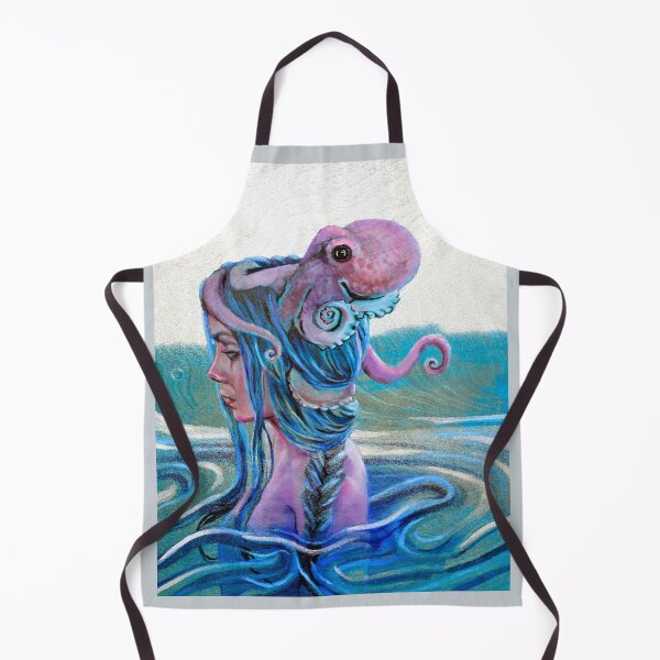 Item preview, Mermaid with Octopus designed and sold by AmandaFineArt.