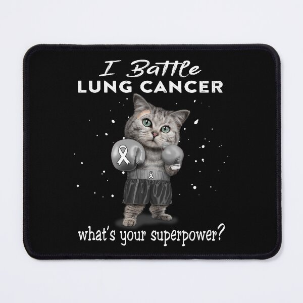Item preview, Lung Cancer Warrior - I Battle Lung Cancer What Is Your Superpower? designed and sold by Jennpak.