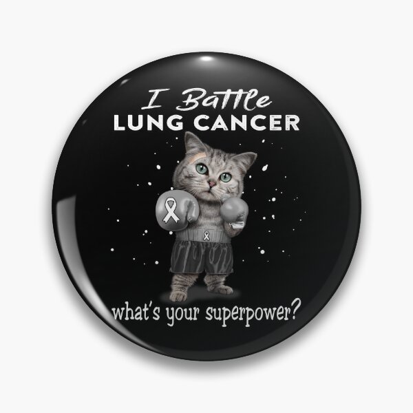 Item preview, Lung Cancer Warrior - I Battle Lung Cancer What Is Your Superpower? designed and sold by Jennpak.