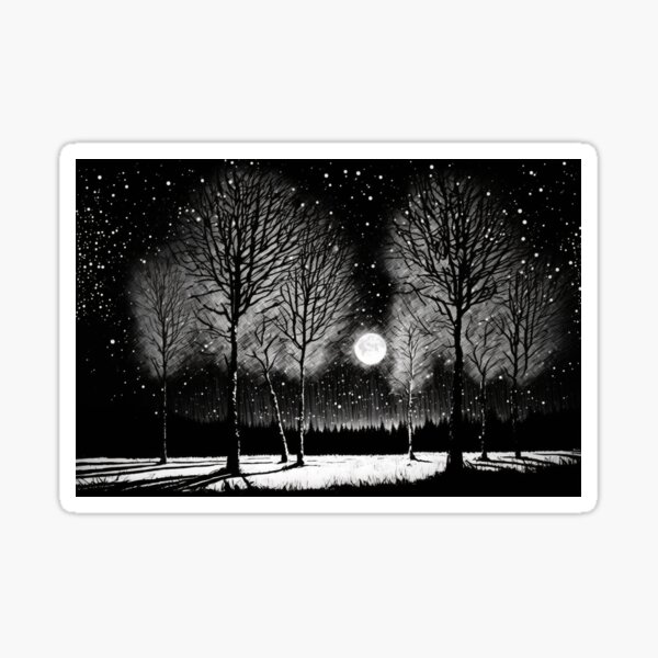 Aperçu de l'œuvre Hiver créée et vendue par Jim Barter.