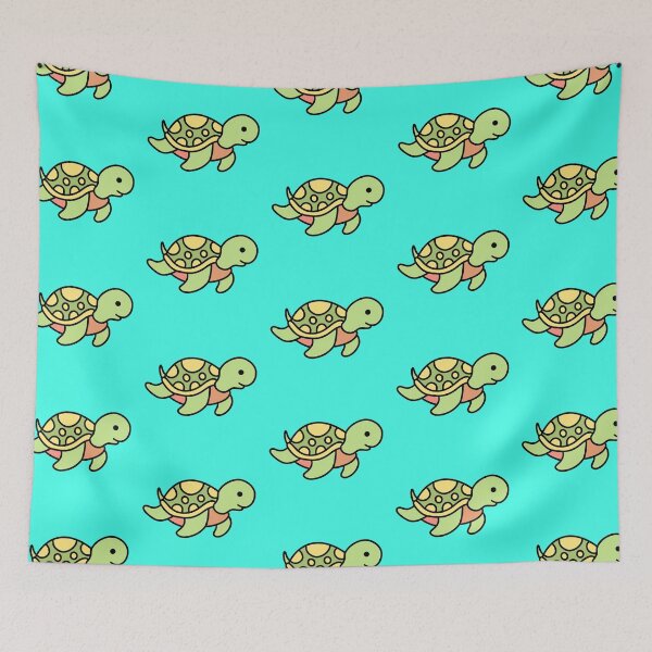 Item preview, green turtle designed and sold by dyart painting.