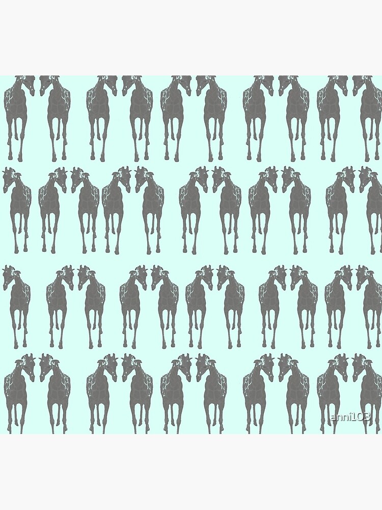 Sticking his neck out, blue by anni103