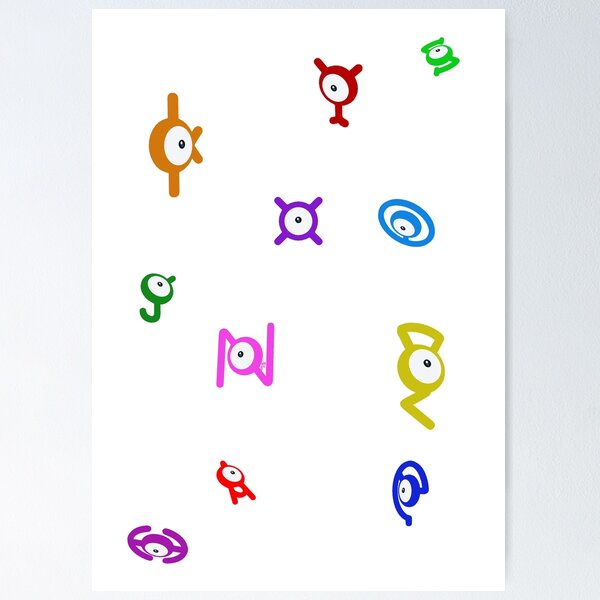 Unown Posters for Sale