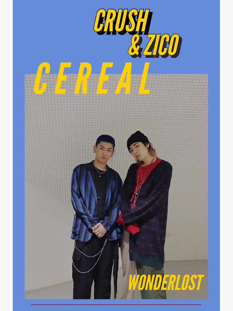 "Crush Cereal Design" Sticker for Sale by MiTOzL1VE Redbubble