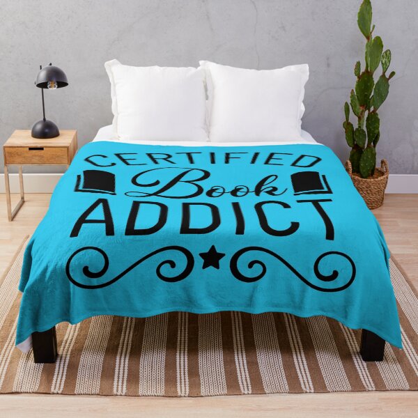 Item preview, Certified Book Addict. Funny Reading Quote, Book Lover, Librarian designed and sold by DesignHouse07.