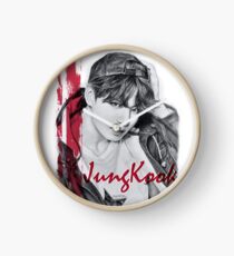BTS - Jungkook Fanart Clock