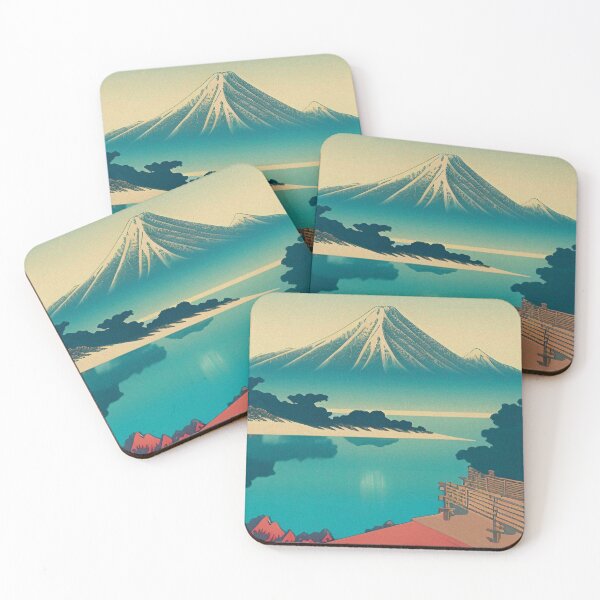 Item preview, Japanese Mountain Lake Design designed and sold by Litheon.