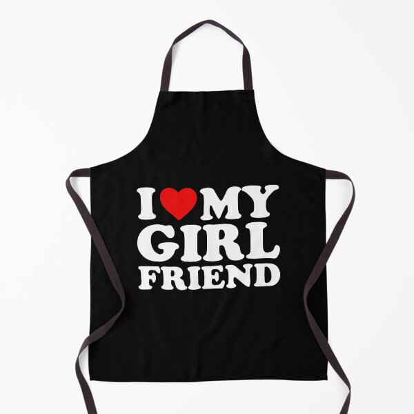 Item preview, I Love My Girlfriend Shirt I Heart My Girlfriend Shirt GF white copy designed and sold by SuneeKeiko.