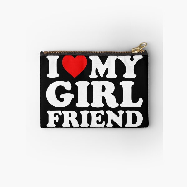 Item preview, I Love My Girlfriend Shirt I Heart My Girlfriend Shirt GF white copy designed and sold by SuneeKeiko.
