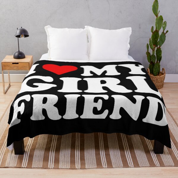 Item preview, I Love My Girlfriend Shirt I Heart My Girlfriend Shirt GF white copy designed and sold by SuneeKeiko.