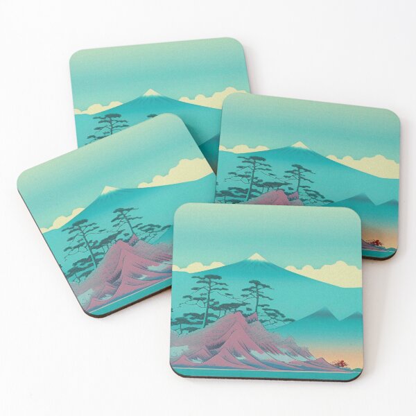 Item preview, Japanese Lake Mountain Forest Design designed and sold by Litheon.