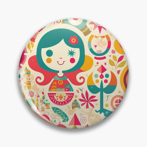Item preview, Childish design motif with flowers designed and sold by br3wow.