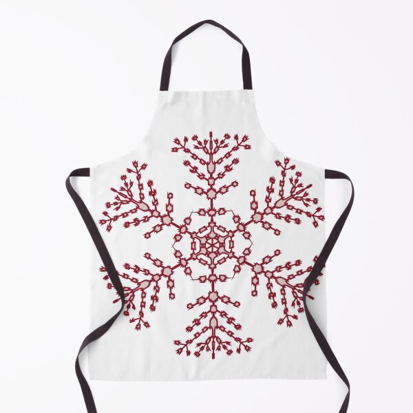 Item preview, red snowflake  designed and sold by Francespoppy.