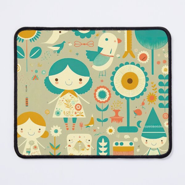 Item preview, Childish design motif with birds designed and sold by br3wow.