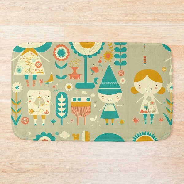Item preview, Childish design motif with birds designed and sold by br3wow.