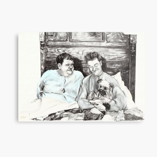 'Laughing Gravy' Metal Print