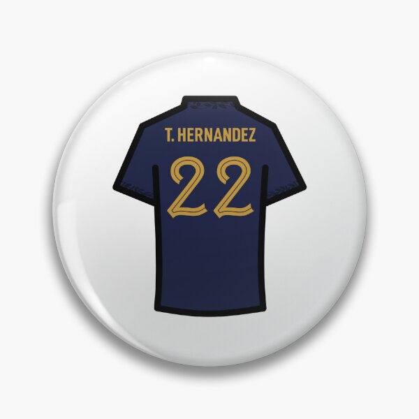 Item preview, Theo #22 FRA Blue Gold 22 Football Jersey designed and sold by Millustgfx.