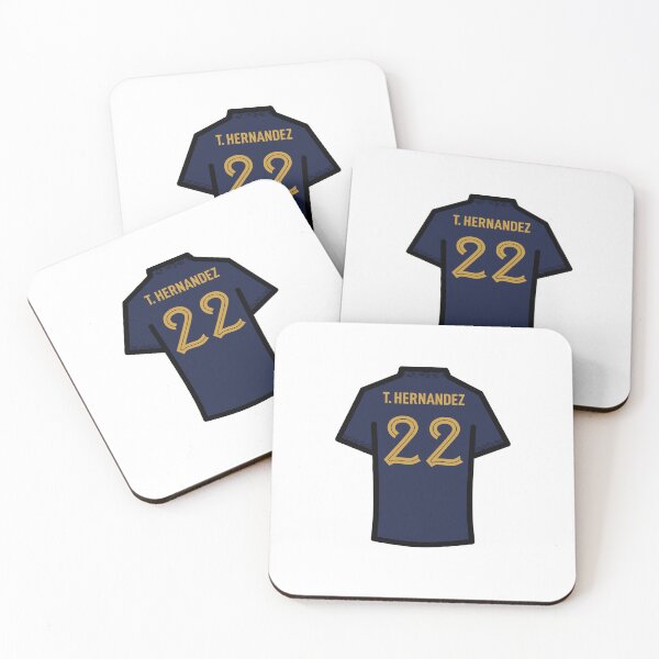 Item preview, Theo #22 FRA Blue Gold 22 Football Jersey designed and sold by Millustgfx.