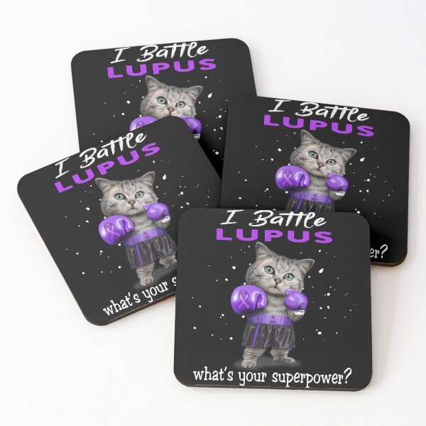 Item preview, Lupus Warrior - I Battle Lupus What Is Your Superpower? designed and sold by Jennpak.