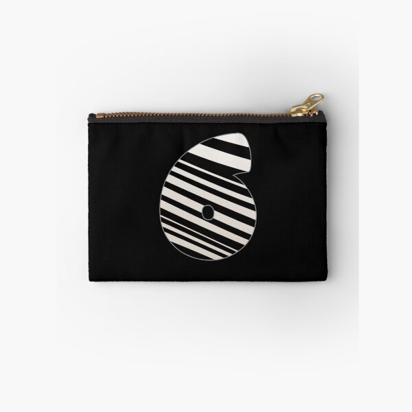 Item preview, Zebra pattern number. Zebra striped numbers. Number 6 designed and sold by IlustradoArts.