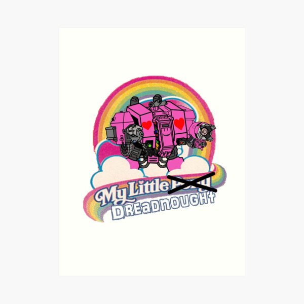 My Little Dreadnought Art Print